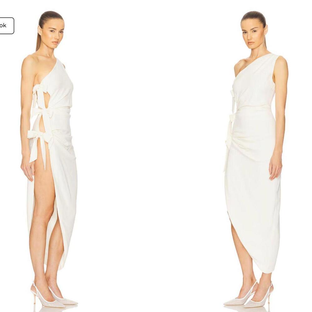 Helsa The Seline Dress With Bows - Picture 4 of 8